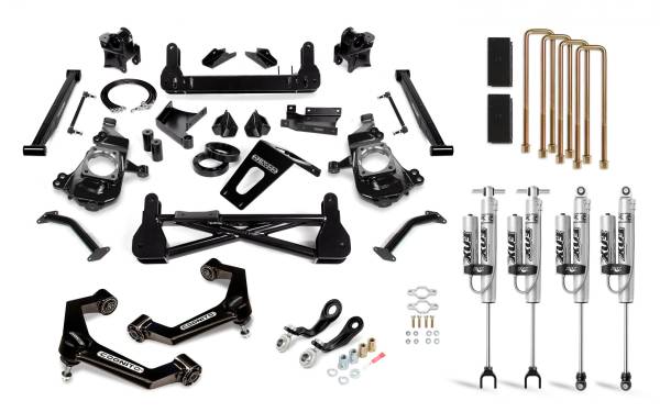 Cognito Motorsports - Cognito 7-Inch Performance Lift Kit with Fox PSRR 2.0 Shocks For 20-22 Silverado/Sierra 2500/3500 2WD/4WD