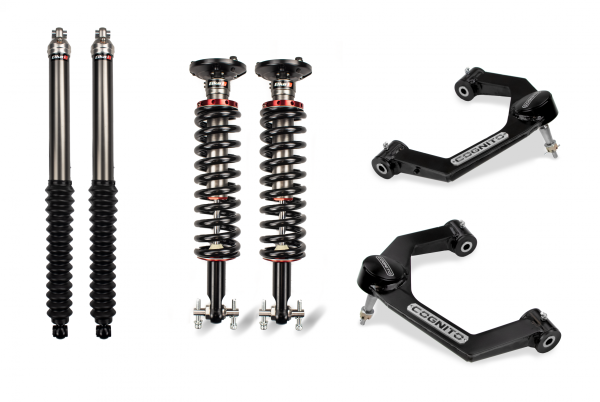 Cognito Motorsports - Cognito 2.5-inch Performance Leveling Kit with Elka 2.0 IFP shocks for 22-23 Ford F-150 4WD
