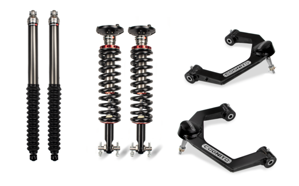 Cognito Motorsports - Cognito 2.5-inch Performance Leveling Kit with Elka 2.0 IFP shocks for 15-23Ford F-150 4WD