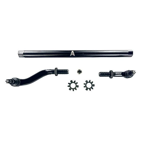 Apex Chassis - Apex Chassis Heavy Duty 2.5 Ton Flipped Drag Link Assembly in Steel Fits: 19-22 Jeep Gladiator JT 18-22 Jeep Wrangler JL/JLU . Note: This FLIP kit fits Dana 44 & Dana 30 axles with a lift exceeding 4.5 inches. Requires drilling the knuckle.
