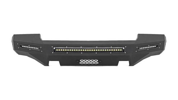 Rough Country - 07-13 GMC Sierra 1500 Front High Clearance Bumper Kit w/LEDs Rough Country