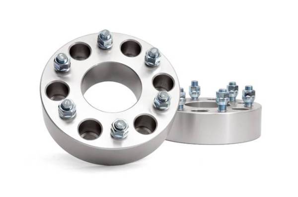 Rough Country - 2 Inch GM Wheel Spacers Pair Aluminum Rough Country