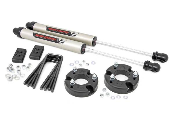 Rough Country - 2 Inch Leveling Kit w/V2 Shocks 09-20 F-150 Rough Country