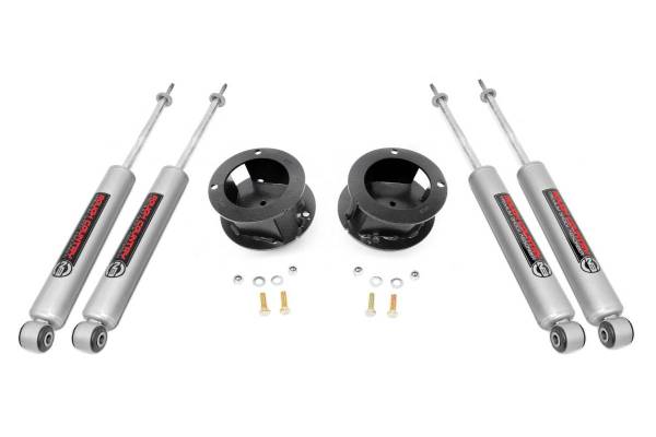 Rough Country - 2.5 Inch Dodge Leveling Kit (14-20 Ram 2500 13-20 Ram 3500 4WD) Rough Country