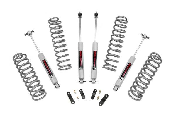 Rough Country - 2.5 Inch Jeep Suspension Lift Kit 07-18 Wrangler JK Unlimited