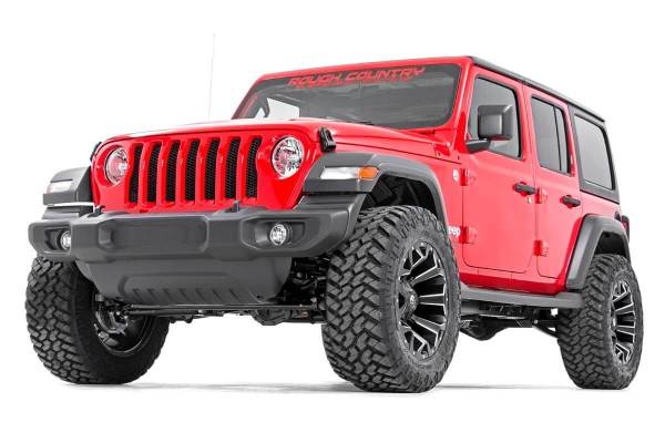 Rough Country - 2.5 Inch Jeep Suspension Lift Kit 18-20 Wrangler JL 2/4 Door No Shocks Rough Country