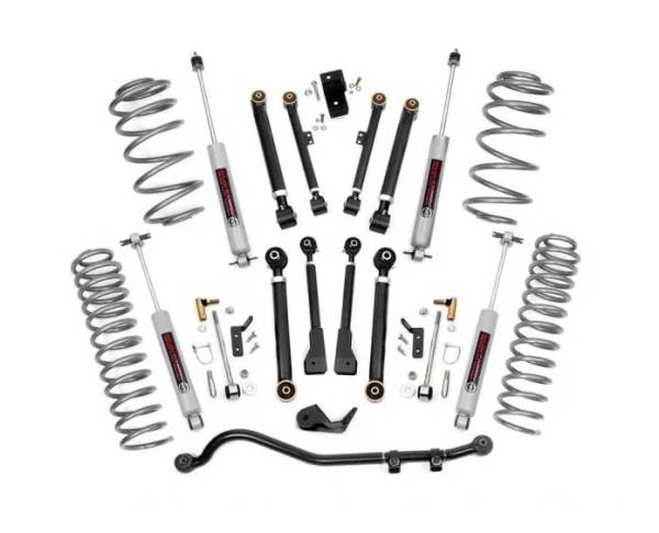 Rough Country - 2.5 Inch Jeep X-Series Suspension Lift Kit 4 Cyl Rough Country