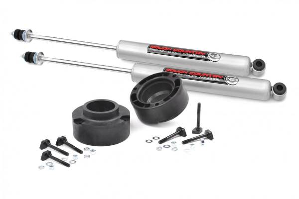 Rough Country - 2.5 Inch Leveling Lift Kit 94-12 4WD Dodge Ram 3500 Rough Country