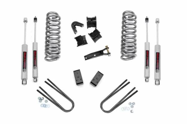 Rough Country - 2.5 Inch Suspension Lift Kit 78-79 Bronco 4WD Rough Country