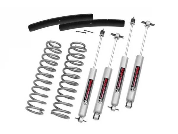 Rough Country - 3 Inch Jeep Suspension Lift Kit 86-92 Jeep Comanche MJ Rough Country