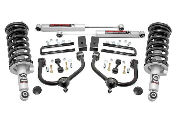 Rough Country - 3 Inch Lift Kit N3 Struts and Shocks 17-21 Nissan Titan 4WD Rough Country