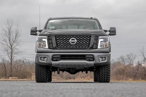 Rough Country - 3 Inch Nissan Bolt-On Lift Kit Lifted Struts & N3 Shocks 04-20 Titan 2WD/4WD Rough Country