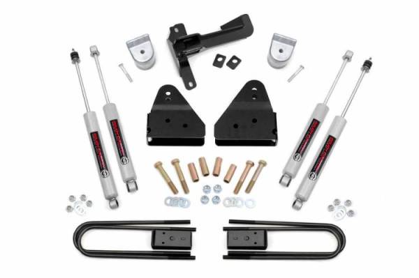 Rough Country - 3 Inch Suspension Lift Kit 05-07 F-250/350 4WD Rough Country