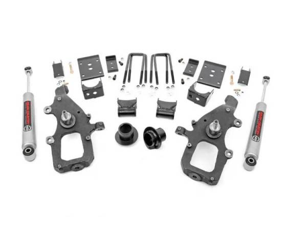 Rough Country - 3 Inch/5 Inch Ford Lowering Kit 04-08 F-150-N2.0 Rough Country