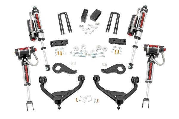 Rough Country - 3.0 Inch GM Bolt-On Suspension Lift Kit w/ Vertex For 2020 2500HD 2WD/4WD Rough Country