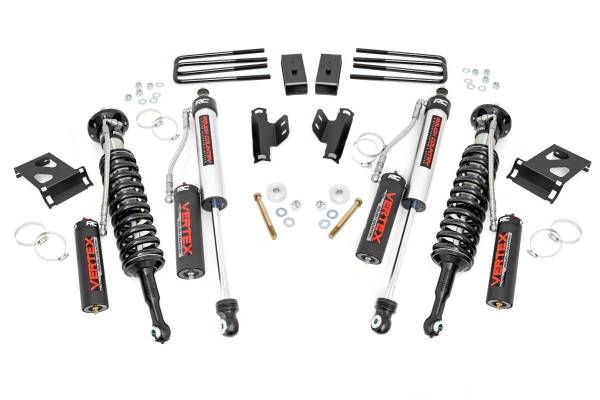 Rough Country - 3.0 Inch Toyota Suspension Lift Kit Vertex w/ Vertex Shocks (05-20 Tacoma) Rough Country