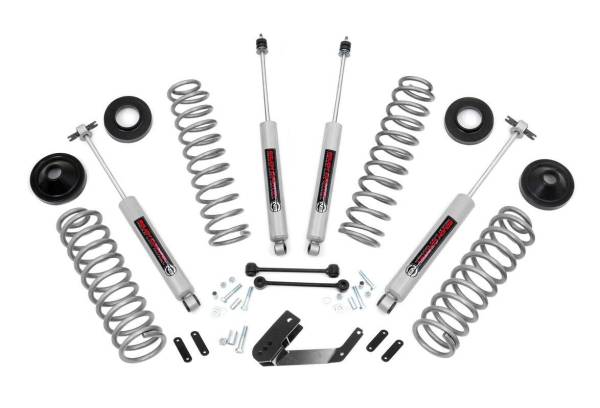 Rough Country - 3.25 Inch Jeep Suspension Lift Kit 07-18 Wrangler JK Unlimited Rough Country