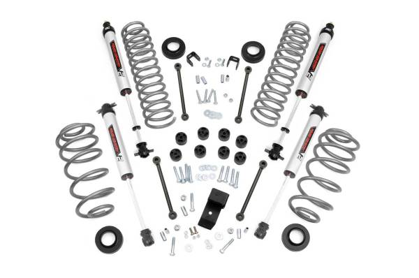 Rough Country - 3.25 Inch Lift Kit 4 Cyl V2 97-02 Jeep Wrangler TJ 4WD Rough Country