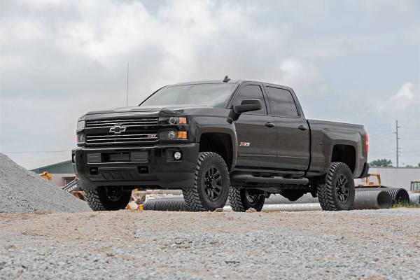 Rough Country - 3.5 Inch Suspension Lift Kit 11-19 Silverado/Sierra 2500/3500HD Rough Country