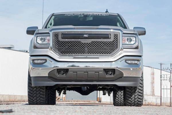 Rough Country - 3.5 Inch Suspension Lift Knuckle Kit w/Struts 14-18 Silverado/Sierra 1500 4WD Cast Steel Rough Country