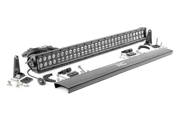 Rough Country - 30 Inch CREE LED Light Bar Dual Row Black Series Rough Country