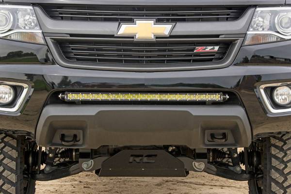 Rough Country - 30 Inch Single Row LED Hidden Bumper Mounts 15-20 Colorado/Canyon Rough Country