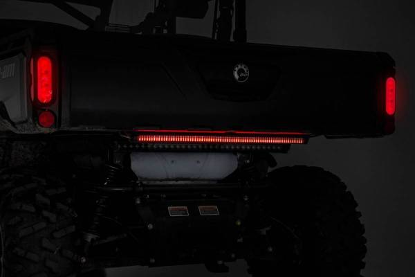 Rough Country - 30-inch UTV Premium Quad-Row Multi-Function LED Tailgate Light Strip Rough Country