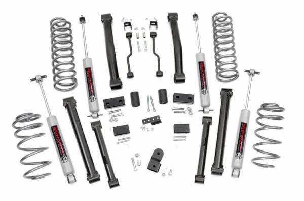 Rough Country - 4 Inch Jeep Suspension Lift Kit 93-98 4WD Grand Cherokee ZJ Rough Country