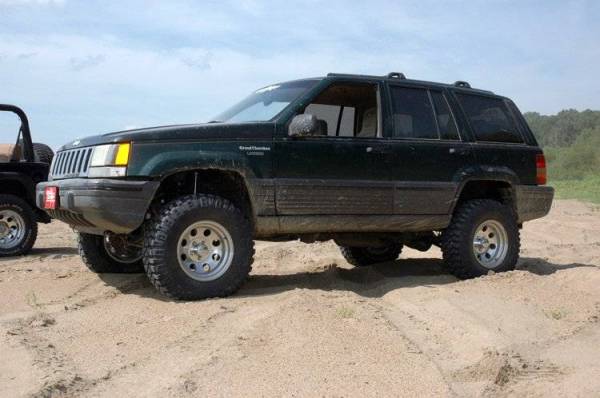 Rough Country - 4 Inch Jeep X-Series Suspension Lift Kit 93-98 Grand Cherokee ZJ Rough Country