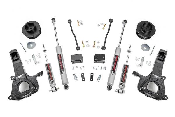 Rough Country - 4 Inch Suspension Lift Kit 09-18 RAM 1500 2WD Rough Country