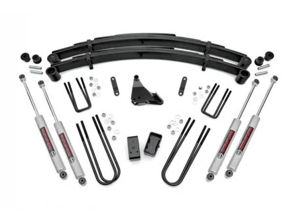 Rough Country - 4 Inch Suspension Lift Kit 99-04 F-250/F-350 Super Duty Rough Country