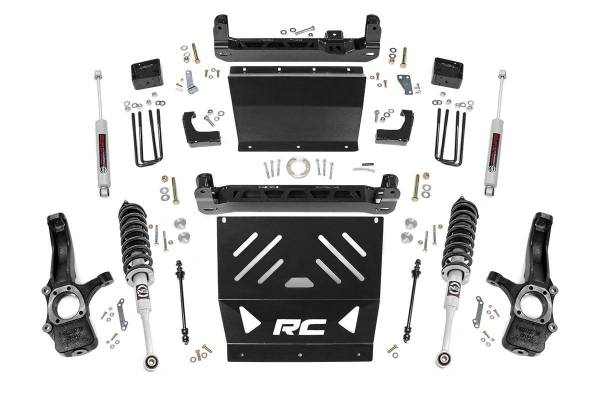 Rough Country - 4 Inch Suspension Lift Kit Lifted Struts 15-20 Canyon/Colorado 2WD/4WD Rough Country