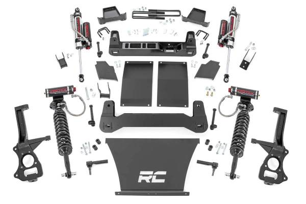 Rough Country - 4 Inch Suspension Lift Kit Vertex 19-20 Silverado/Sierra 1500 Trailboss/AT4 4WD Rough Country