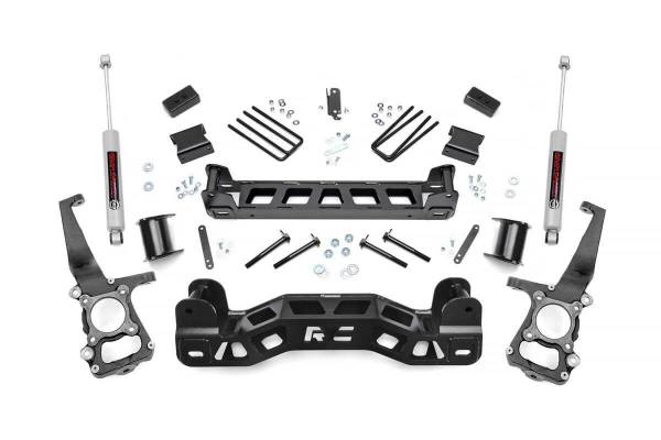 Rough Country - 4 Inch Suspension Lift Kit w/N3 Shocks 11-14 F-150 Rough Country