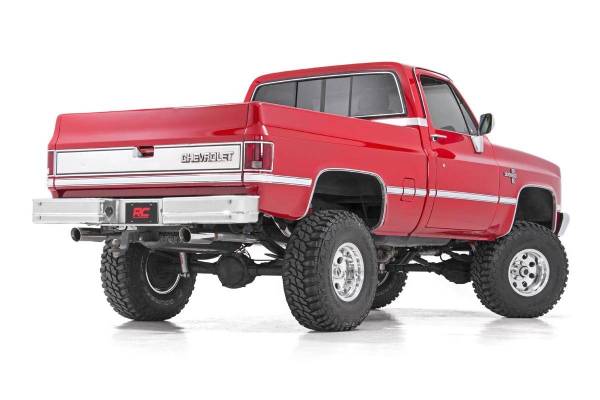 Rough Country - 4 Inch Suspension Lift System 52 Inch Rear Springs 77-91 C10/K10/K5 Blazer/C15/K15 Suburban/Jimmy Rough Country