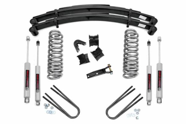 Rough Country - 4 Inch Suspension Lift System 75-76 F-150 70-76 F-100 Rough Country