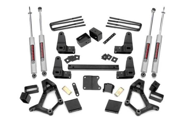 Rough Country - 4-5 Inch Toyota Suspension Lift Kit Ext Cab 86-89 4Runner 86- 95 Toyota Pickup Rough Country