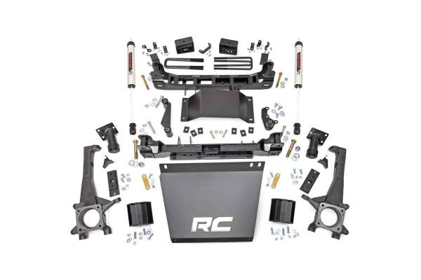 Rough Country - 4.0 Inch Toyota Suspension Lift Kit w/ V2 Shocks 16-20 Tacoma 4WD/2WD Rough Country