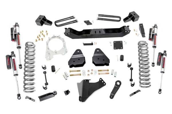 Rough Country - 4.5 Inch Inch Ford Suspension Lift Kit w/ Vertex Shocks 17-20 F-350 4WD Diesel Dually Rough Country