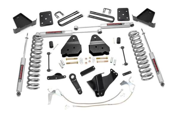 Rough Country - 4.5 Inch Suspension Lift Kit w/N3 Shocks 08-10 F-250/350 4WD Rough Country