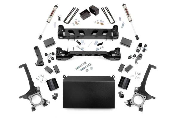 Rough Country - 4.5 Inch Toyota Suspension Lift Kit w/V2 Shocks 07-15 Tundra Rough Country