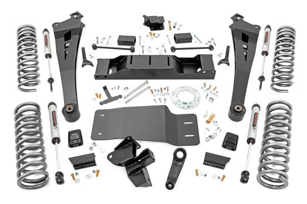 Rough Country - 5 Inch Lift Kit Dual Rate Coils V2 Non-AISIN 19-22 Ram 2500 Rough Country