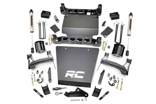 Rough Country - 5 Inch Suspension Lift Kit w/V2 Shocks 14-18 Silverado/Sierra 1500 4WD Rough Country