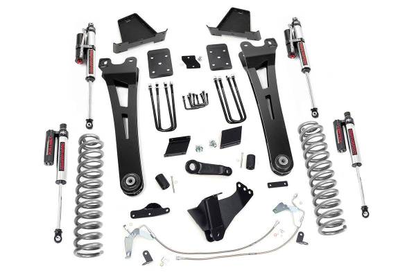 Rough Country - 6 Inch Ford Radius Arm Suspension Lift Kit Vertex 11-14 F-250 No Overloads Rough Country