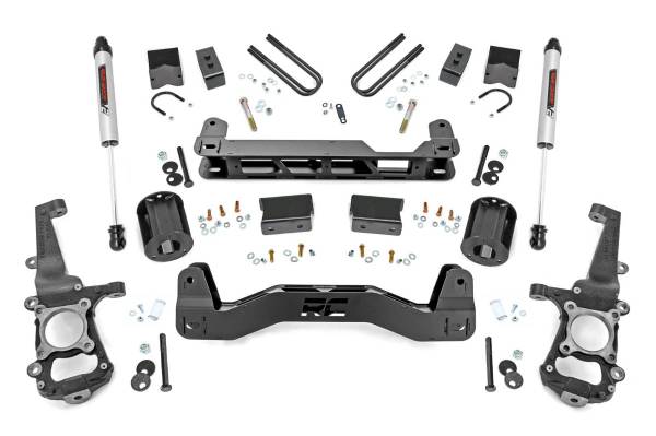 Rough Country - 6 Inch Lift Kit with V2 Shocks 21-22 Ford F-150 2WD Rough Country