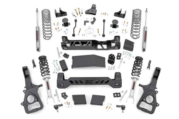 Rough Country - 6 Inch RAM Suspension Lift Kit w/Loaded Struts 19-20 RAM 1500 4WD 22XL Factory Wheel Models Rough Country