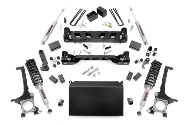 Rough Country - 6 Inch Toyota Suspension Lift Kit Lifted N3 Struts 07-15 Tundra Rough Country