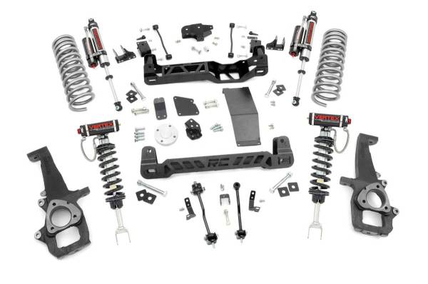 Rough Country - 6.0 Inch Dodge Suspension Lift Kit Vertex Struts and Vertex Shocks (12-18 Ram 1500 4WD) Rough Country