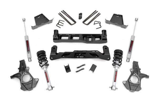 Rough Country - 7.5 Inch Suspension Lift Kit w/N3 Shocks & Struts 07-13 Silverado/Sierra 1500 Rough Country