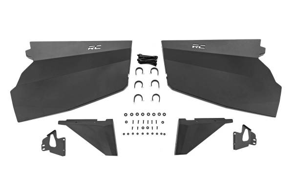 Rough Country - Aluminum Lower Half Doors Front Polaris RZR XP 1000 (14-21) Rough Country